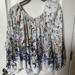 KAREN KANE PEASANT TOP XL